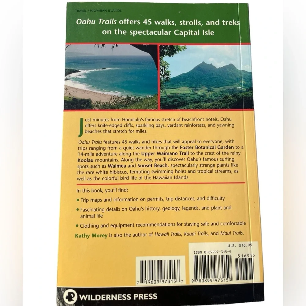 Guidebook Oahu Trails Walks Strolls & Treks on the Capital Isle 275 Pages